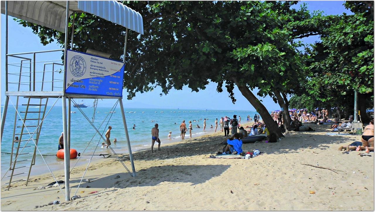 Jomtien Plaza Suite Apartments Luaran gambar